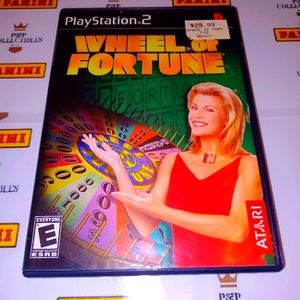 Wheel Of Fortune 🔥 Playstation 2 PS2 🕹 Vintage Video Game